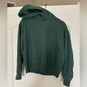 A NEW DAY CROPPED BLUE/GREEN SIZE M HOODIE